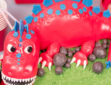 Dino cake