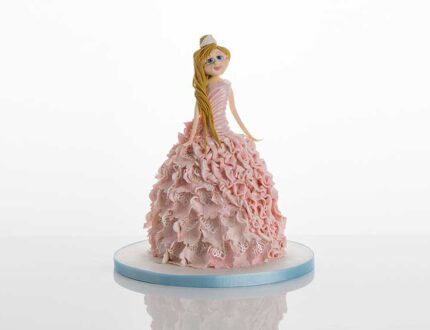 Picture of blushing princess cake by Paul Bradford