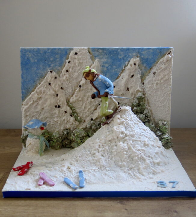 ski cake