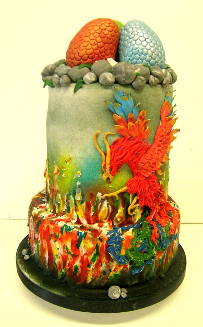 game of thrones cakes - dragon cake