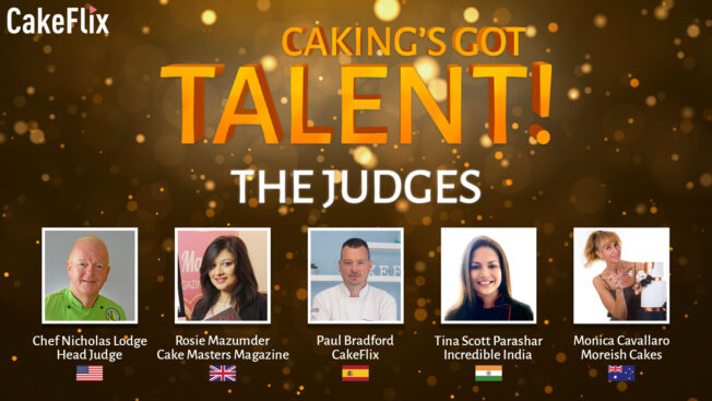 Caking's got talent judges