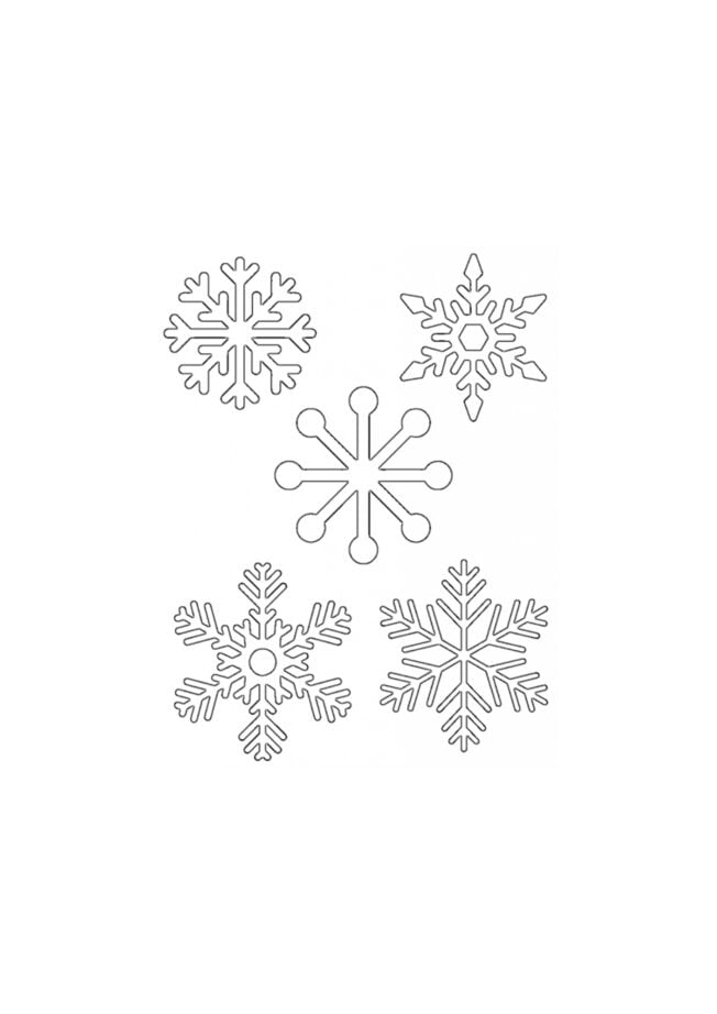 Small-Snowflake-Template