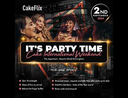 CakeFlix Party at Cake International