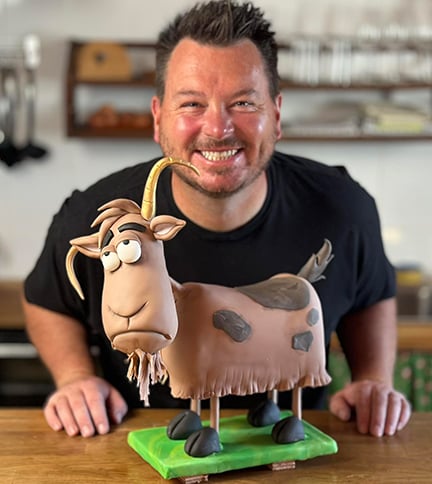 Grumpy Goat cake tutorial