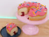 Giant donut cake tutorial