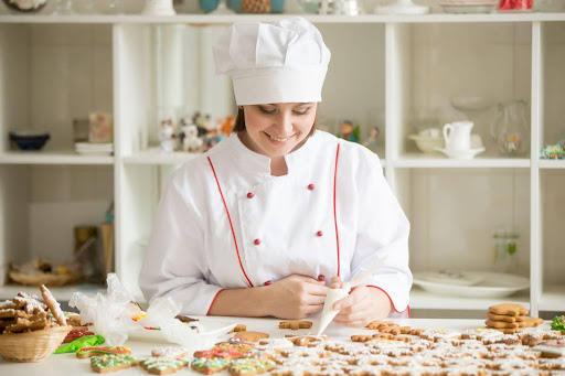 Lady in Bakery