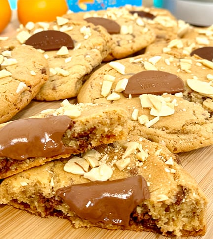 Chocolate Orange Festive Cookies