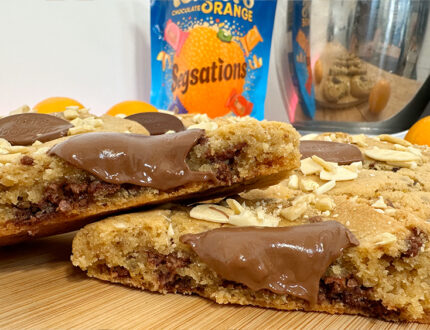 Chocolate Orange Festive Cookies